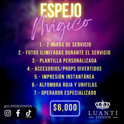 Espejo Mágico - $6,000 MXN